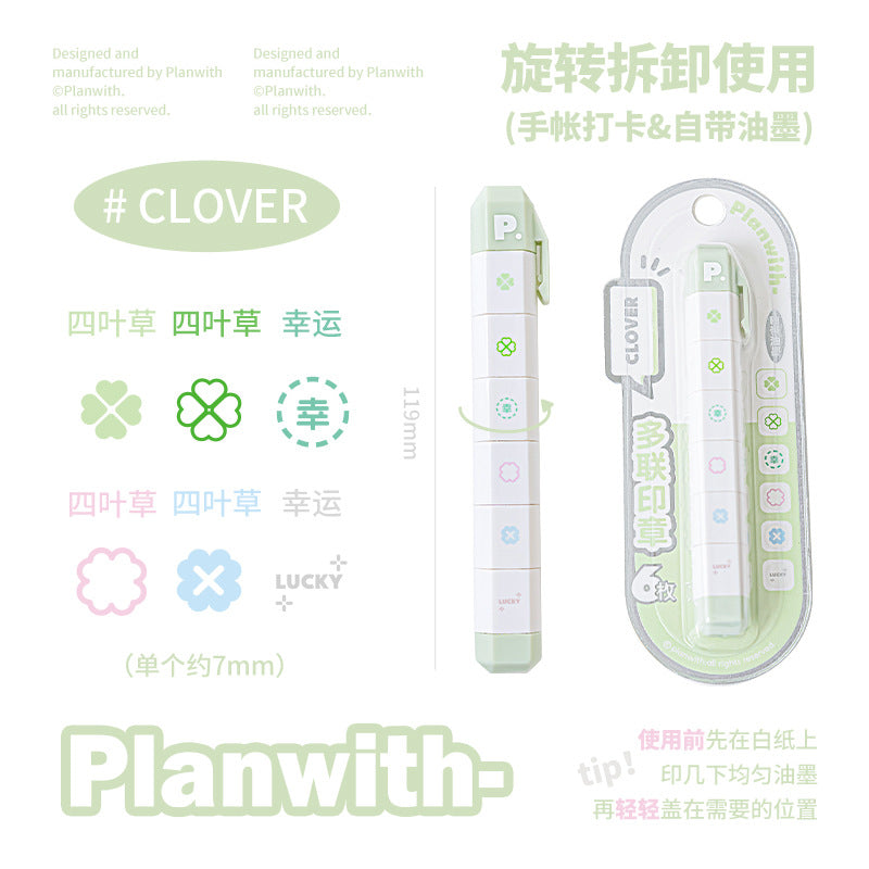 Plan With Stamps