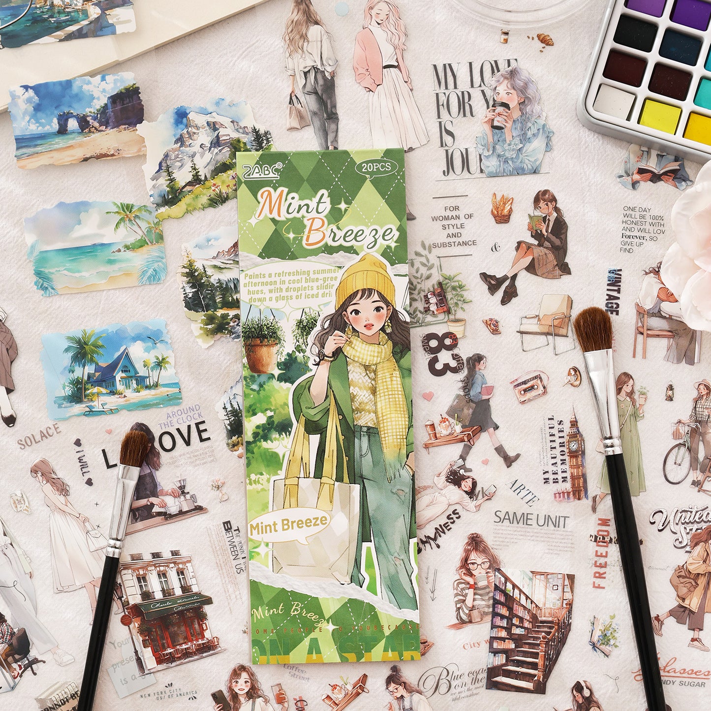Journal sticker book