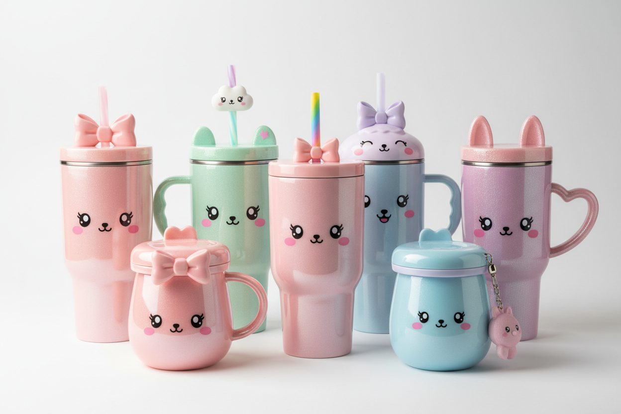 Kawaii Sippers/ Fancy Tumblers