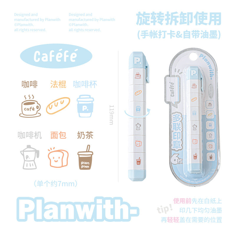 Plan With Stamps