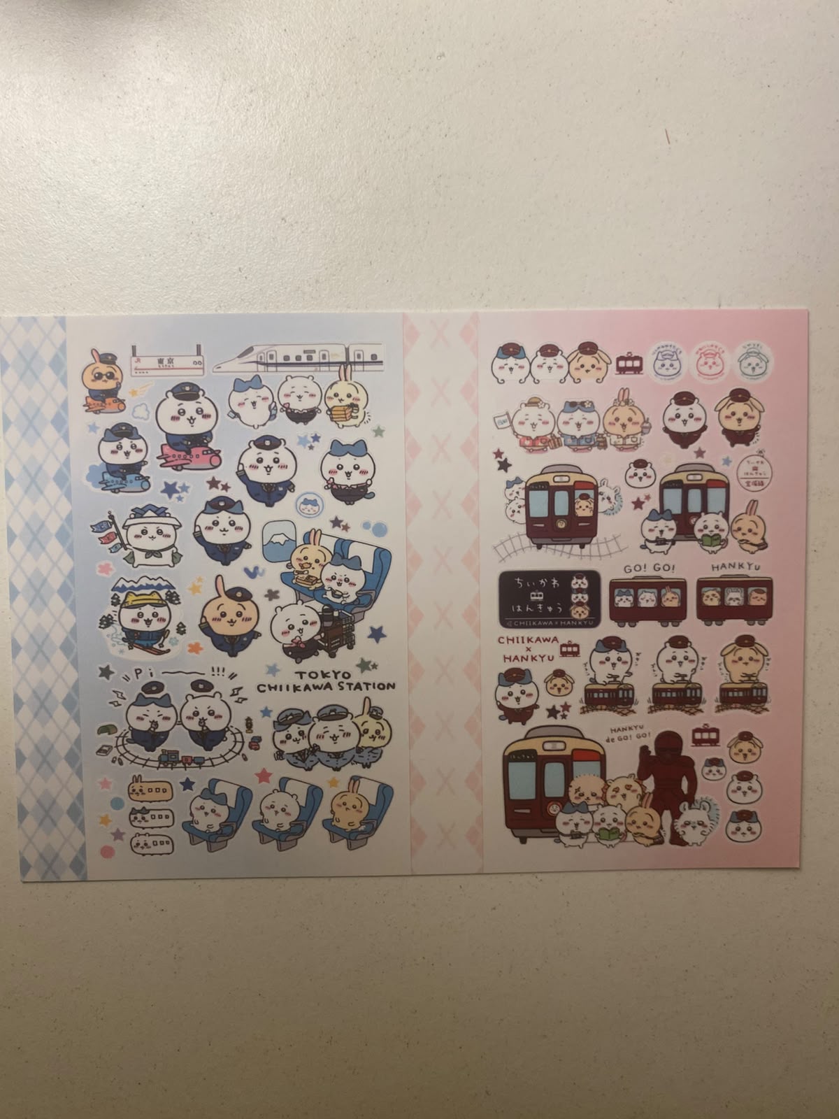 Chiikawa sticker sheets-1 sheet  (A6 size)