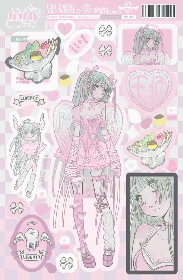 Domi World stickers