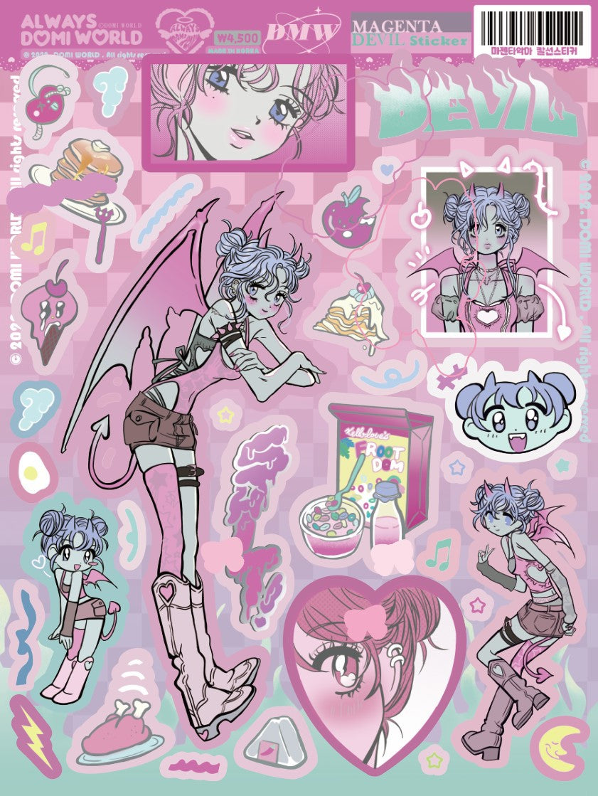 Domi World stickers
