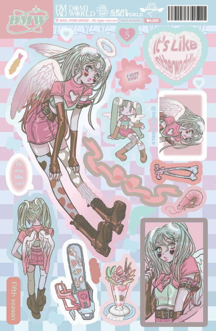 Domi World stickers