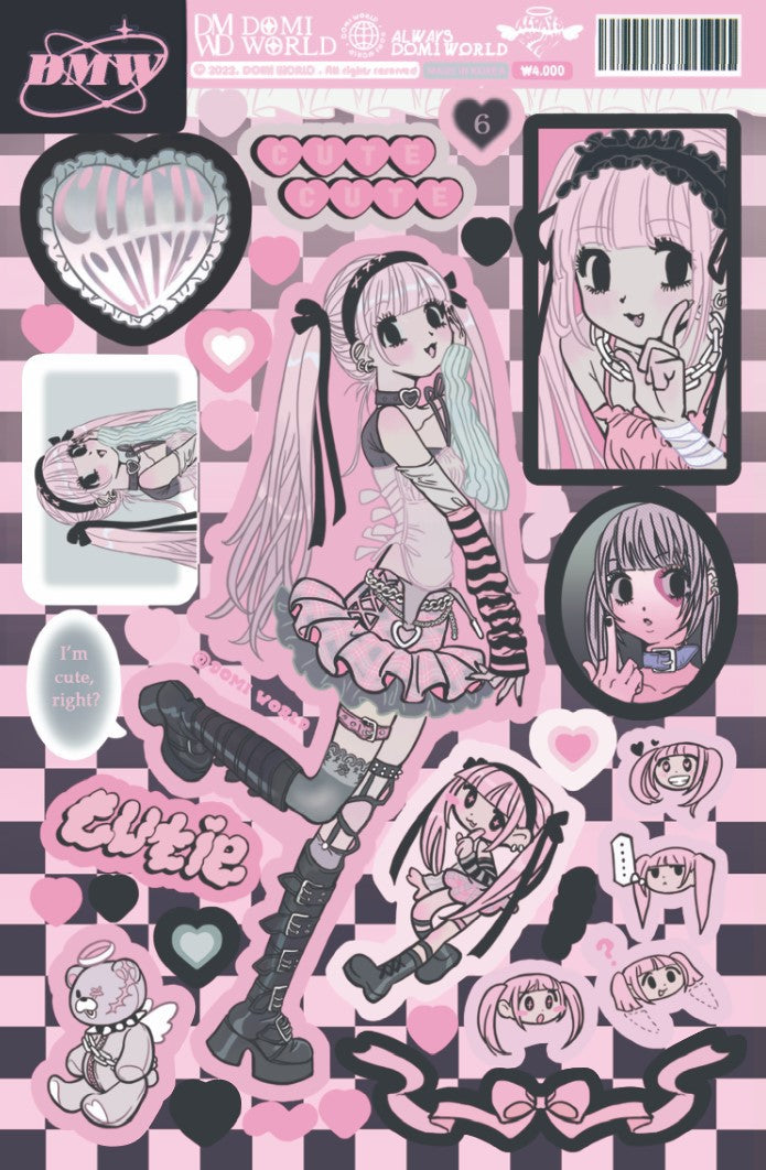 Domi World stickers