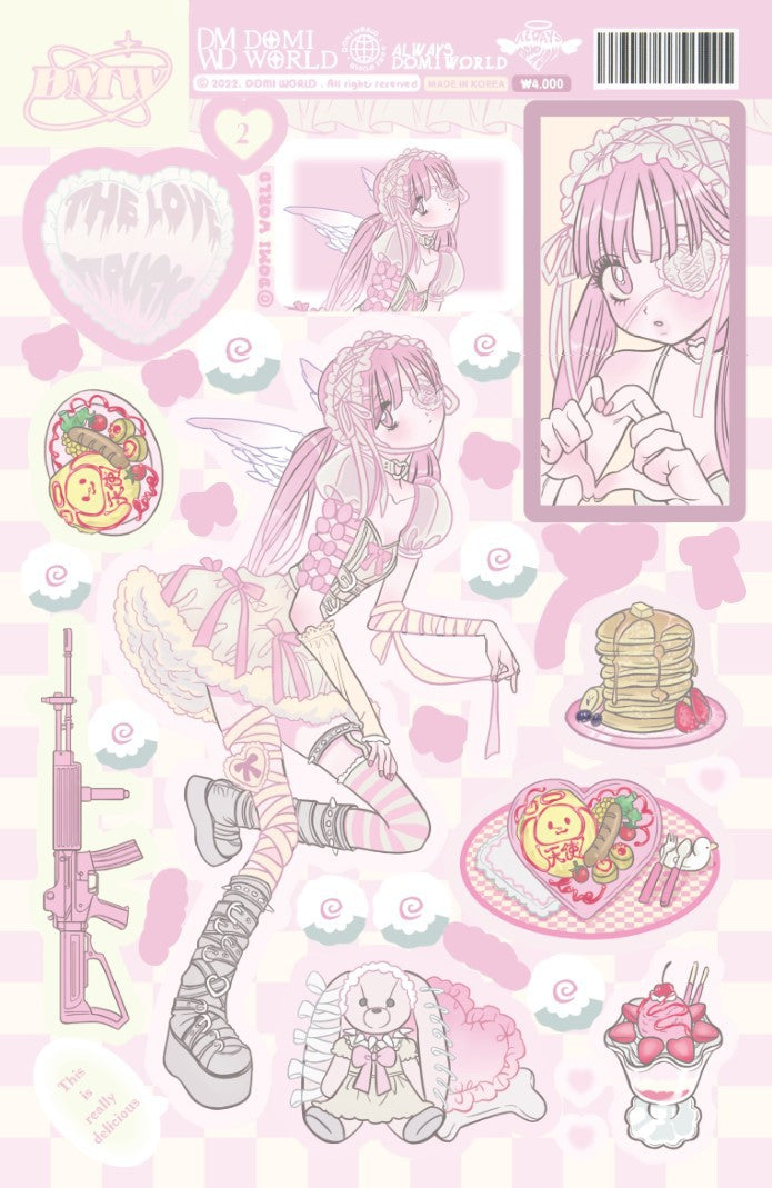 Domi World stickers