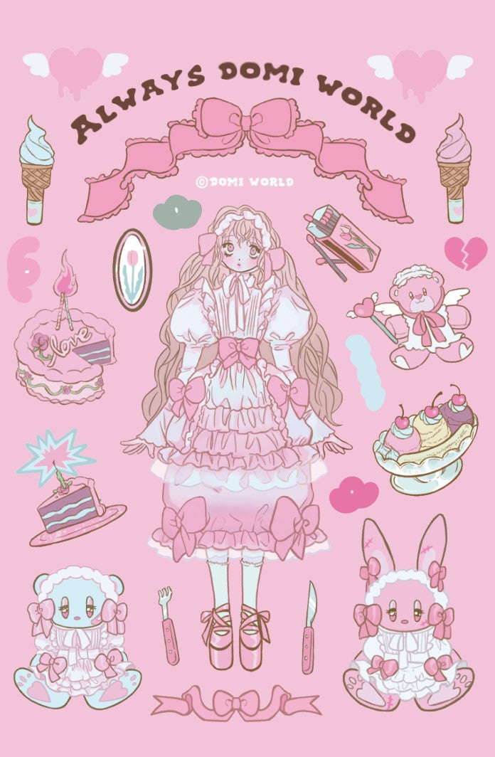 Domi World stickers