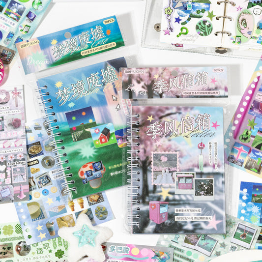 Dream Core Style sticker book