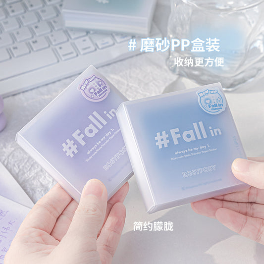 RosyPosy Fall In Memo Notes