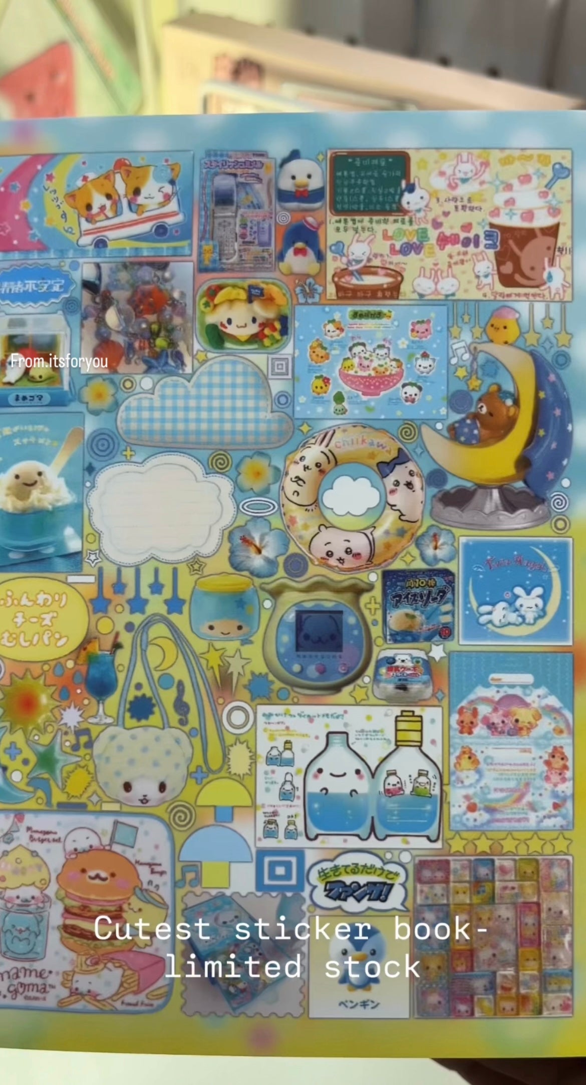 Limited edition sticker books