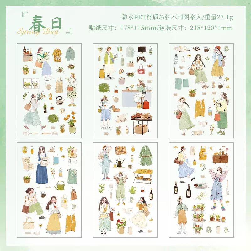 Journal stickers