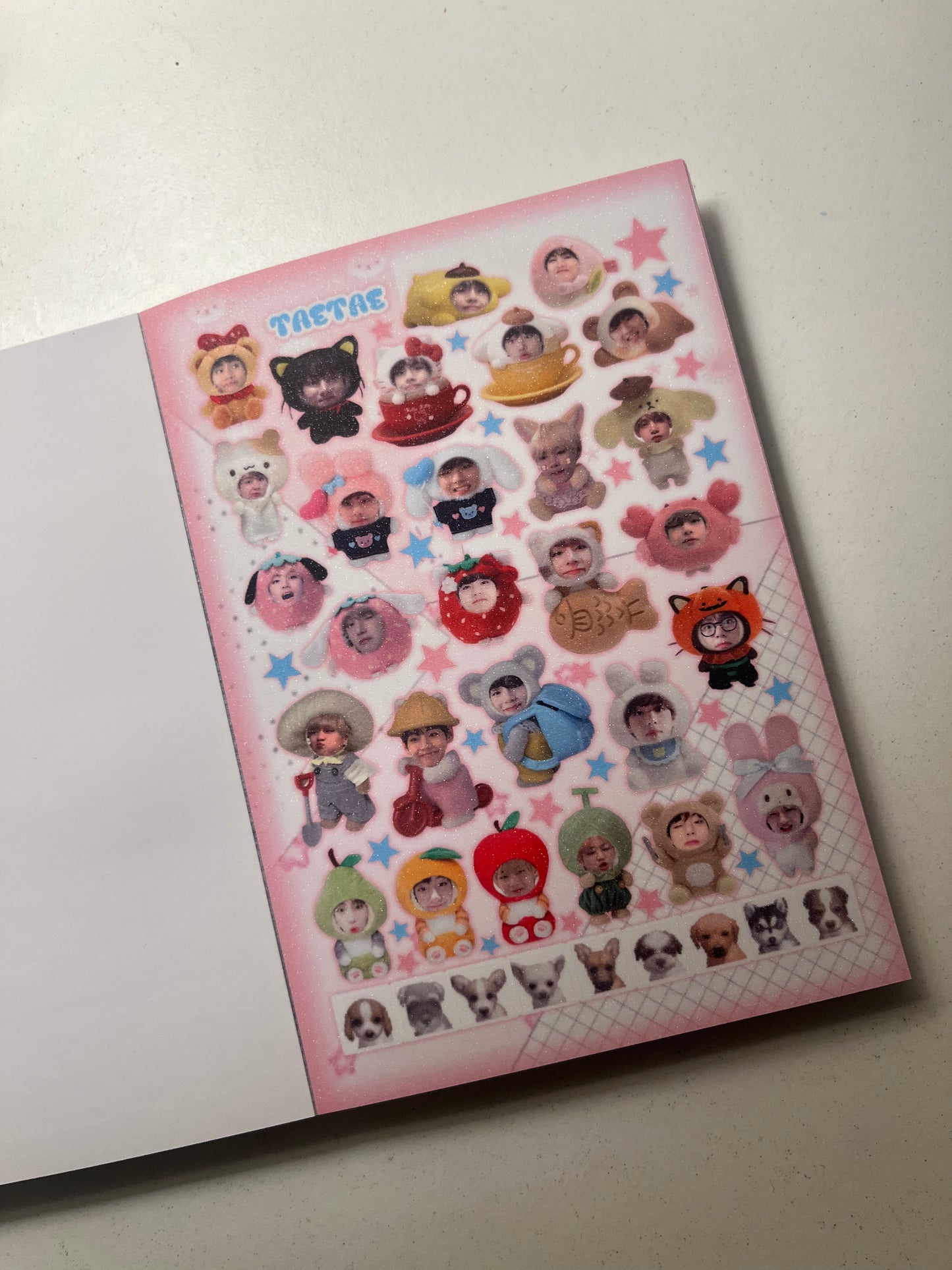 Kpop sticker book