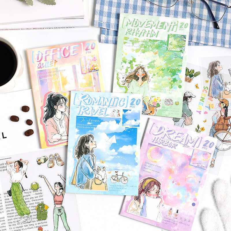 Pet Journal Stickers-20 Pages