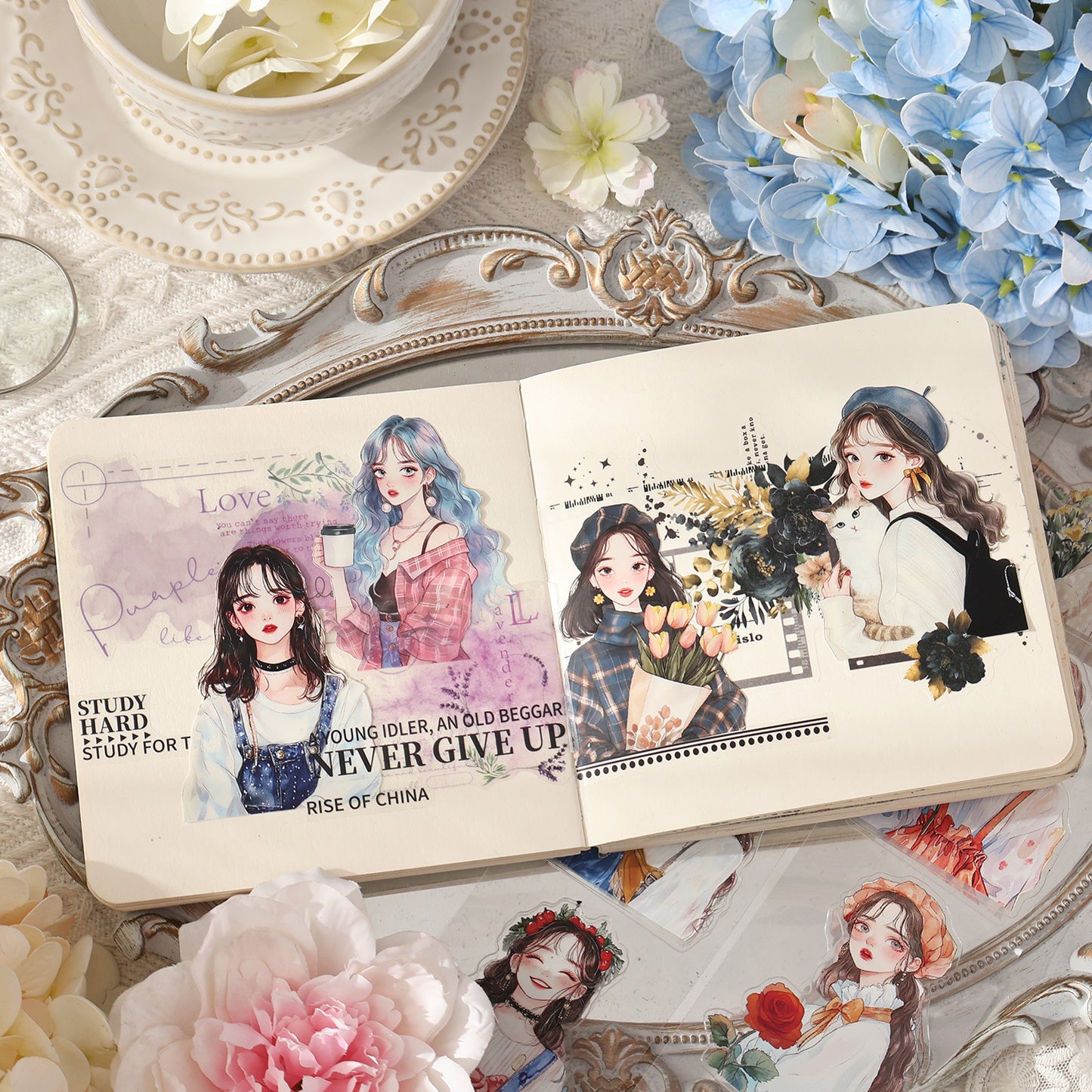 Blossom Journal Sticker