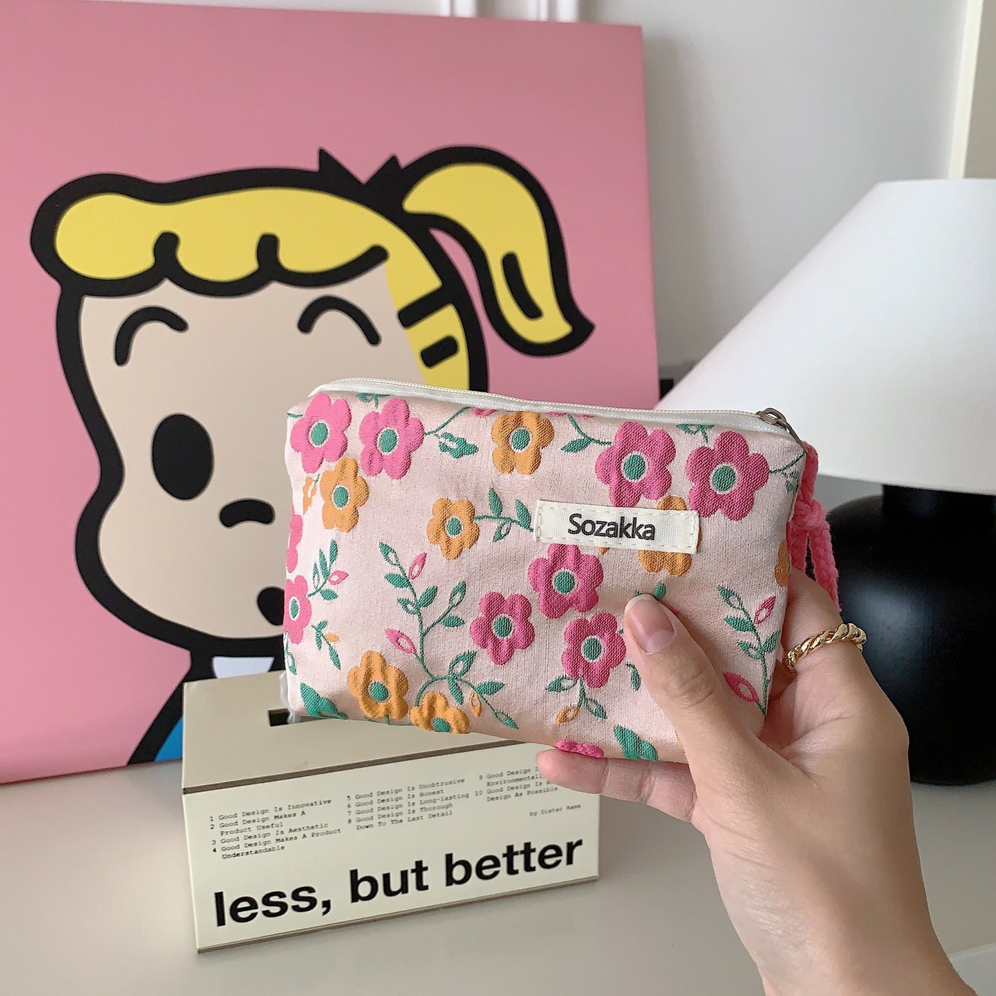 Korean-style coin pouch 🌸