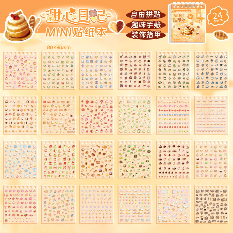 Cute mini Deco stickers-set of 3