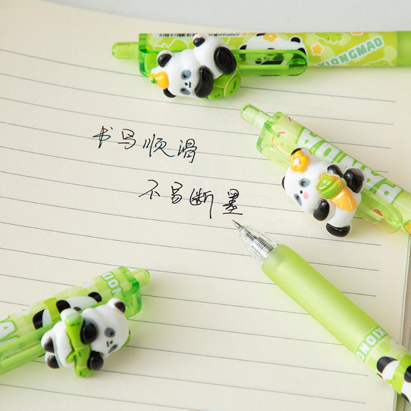 Cute Panda Gel Pen- Black Ink 0.5mm