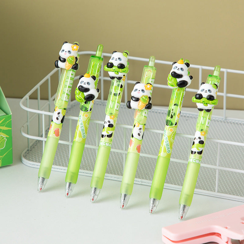 Cute Panda Gel Pen- Black Ink 0.5mm
