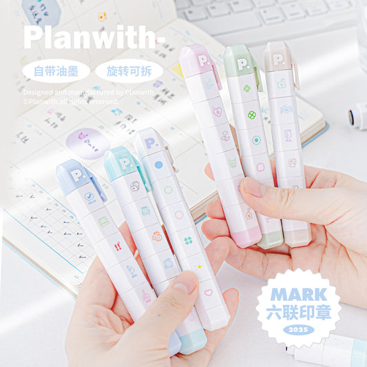 Plan With Stamps