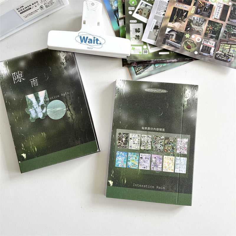 Rain-Stickerbook