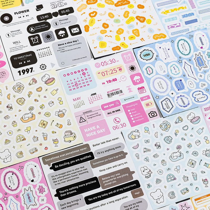 Random Graffitti Sticker book