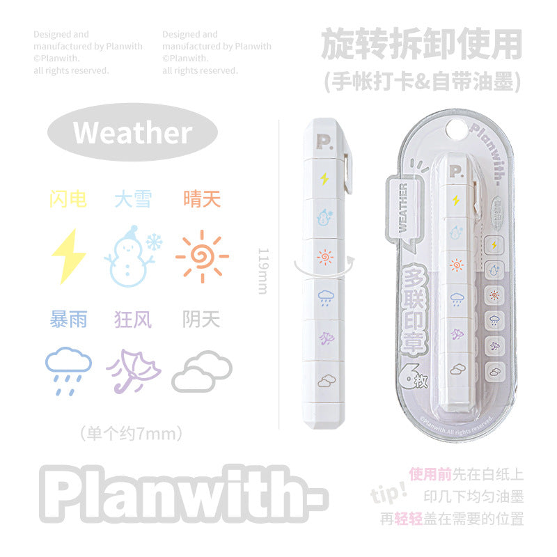 Plan With Stamps