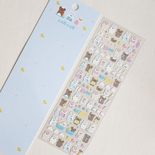 Bear Sticker sheet