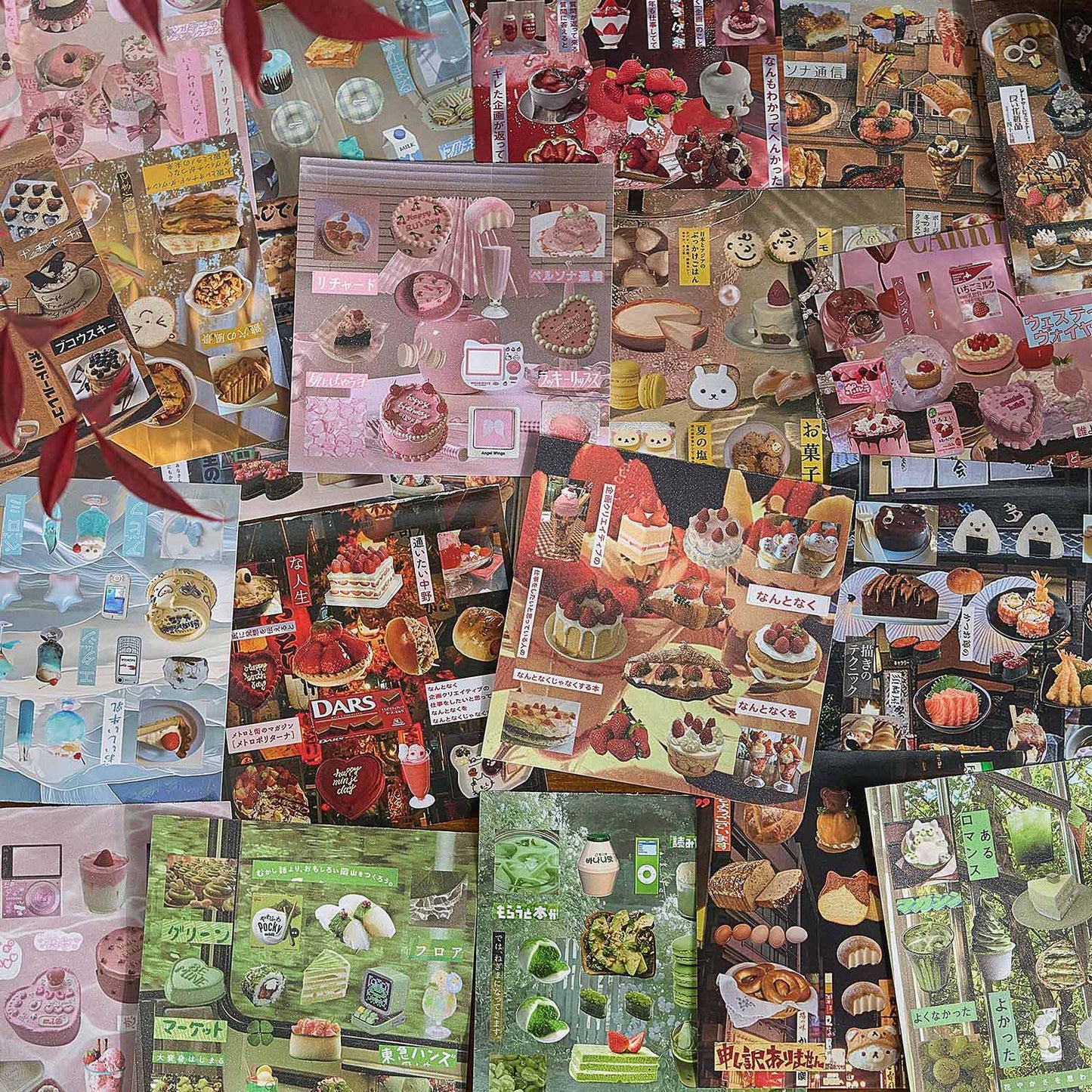 Japanese style sticker book