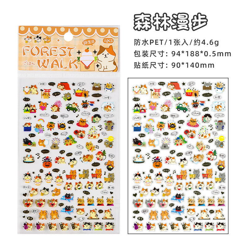 Pet Sticker sheet
