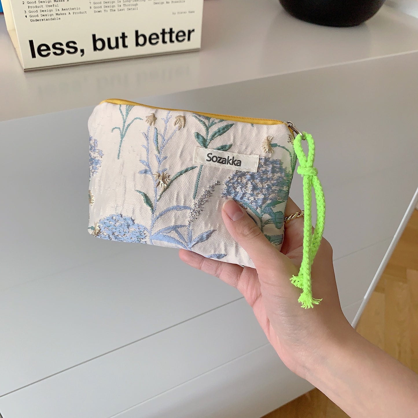 Korean-style coin pouch 🌸