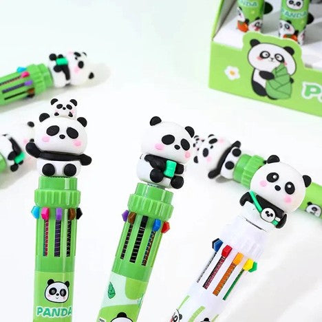 Cartoon Multi-Color Pen 10-in-1 Ballpoint Pen