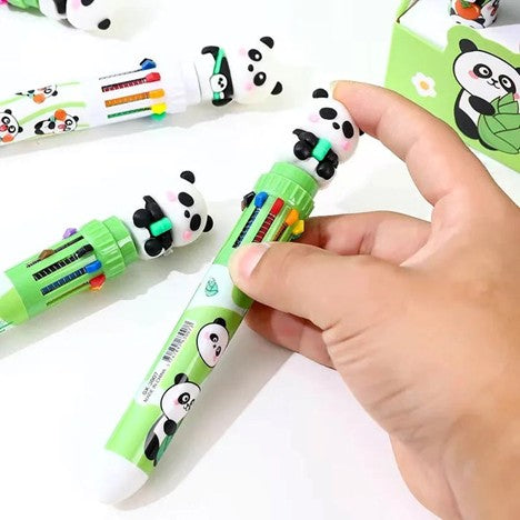 Cartoon Multi-Color Pen 10-in-1 Ballpoint Pen