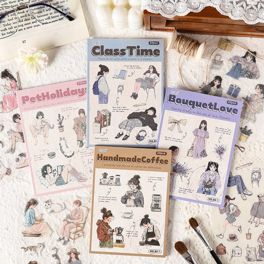 Pet Journal Stickers-20 Pages