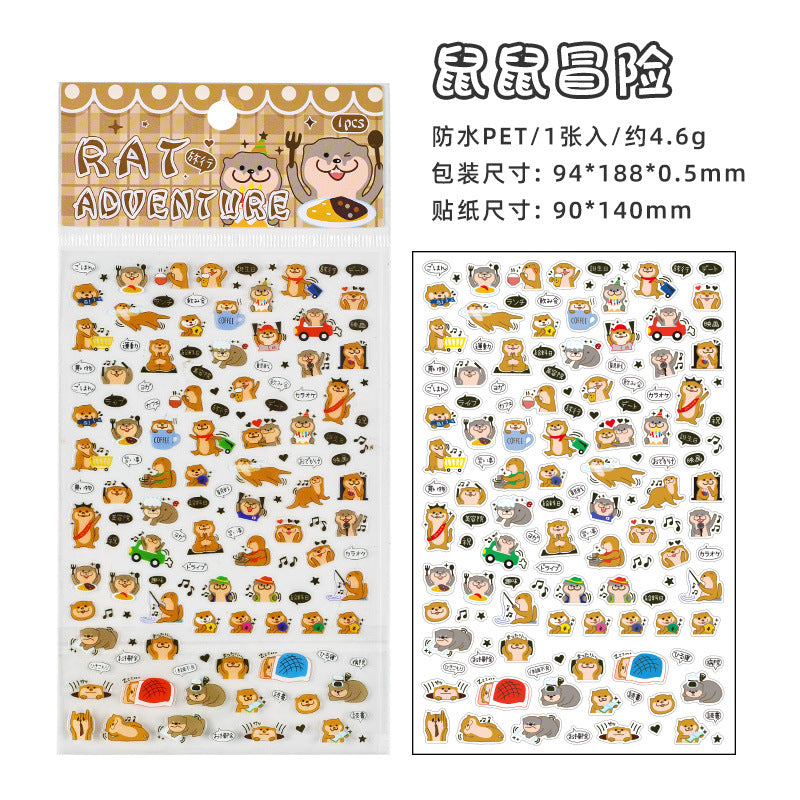Pet Sticker sheet