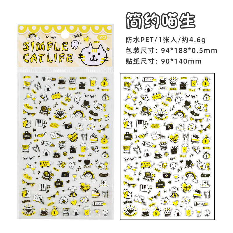 Pet Sticker sheet