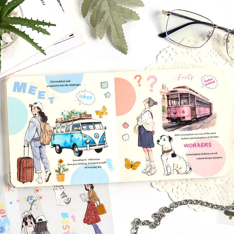 Pet Journal Stickers-20 Pages